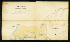Карта. Часть XXXVI Ильинского округа южная часть Челвинского ведомства, Пермский участок
