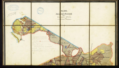 Карта. План Добрянской и Висимской дачи. Составлен в 1878/9 годах