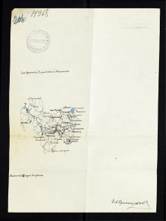 Карта. Дача Уткинская, Библимбаевская и Шайтанская