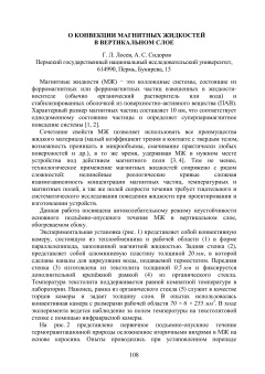 О конвекции магнитных жидкостей в вертикальном слое
