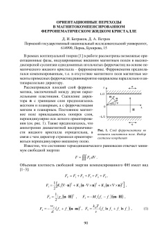 Ориентационные переходы в магнитокомпенсированном ферронематическом жидком кристалле