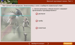 Великий круговорот жизни. Тест 1