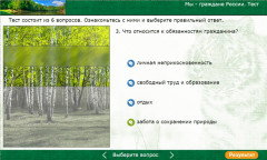 Мы — граждане России. Тест