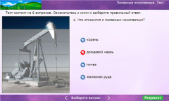Полезные ископаемые. Тест